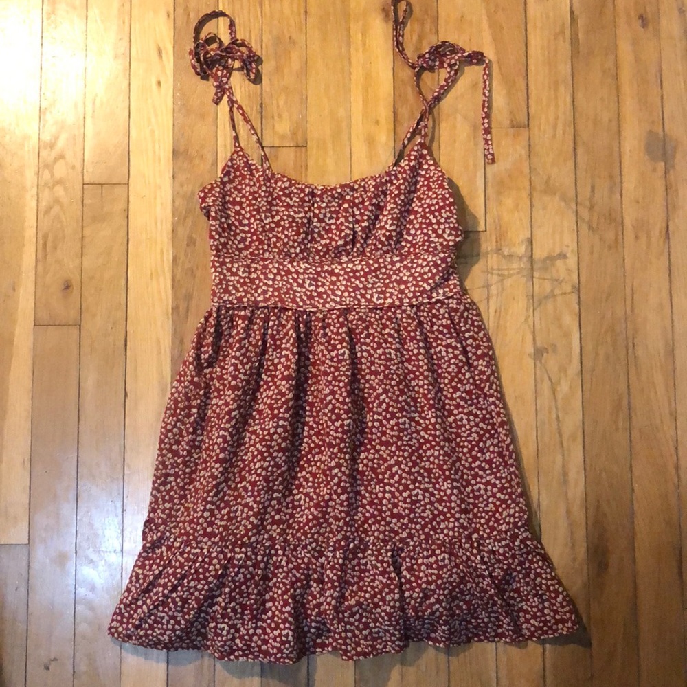 Princess Polly red mini dress.